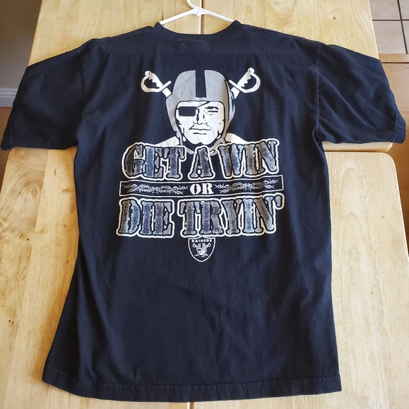 ‼️SOLD‼️ Vintage EUC Raider Nation Men's T-shirt - Picture 4 of 5